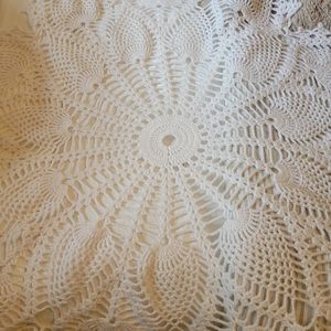 Crocheted Table Cover
